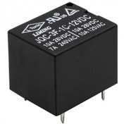 تصویر رله 12V-10A پایه میلون T73 مارک LIMING کد JQC-3F-1C-12VDC 