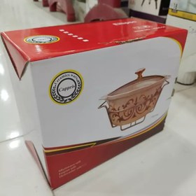 تصویر سوفله چینی گرد متوسط CAPPRIS طرح رومئو کد 8206 