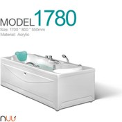 تصویر وان حمام ترموزا TERMOZA مدل 1780 سایز 170*80*57 