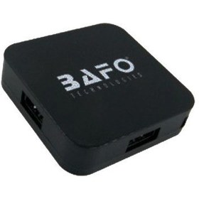 تصویر هاب 4 پورت USB 2.0 بافو ا HUB USB 2.0 BAFO HUB USB 2.0 BAFO