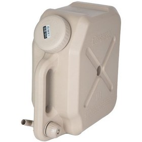 تصویر گالن آب زیبا سازان مدل کمل گنجایش 20 لیتر - کرم تیره 