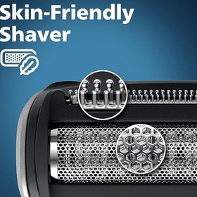 تصویر ماشین اصلاح بدن فیلیپس مدل BG3017 با تیغه استیل ضد زنگ و فناوری برش مستقیم 