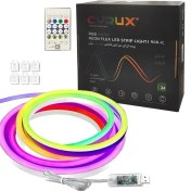 تصویر ریسه نئون فلکس سایروکس ۵ متری Cyrux neon flex LED strip 5M