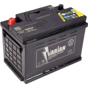 تصویر باتری خودرو صبا مدل واریان 74 آمپر اتمی 