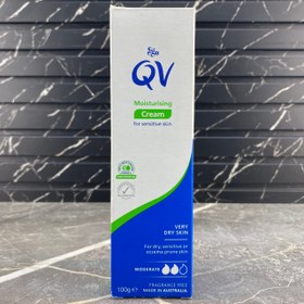 تصویر کرم کیو وی پوست حساس و خشک حجم 100 میل QV cream for sensitive and dry skin, volume 100 ml