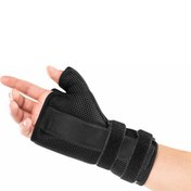 تصویر مچ بند آتل دار (با پارچه سه بعدی) سما طب پاکان کد 2012 SAMA TEB PAKAN Wrist Splint