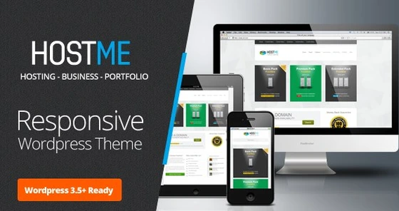 خرید و قیمت دانلود قالب وردپرس سایت هاستینگ Hostme | ترب