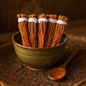 تصویر جینسینگ قرمز (ریشه) 