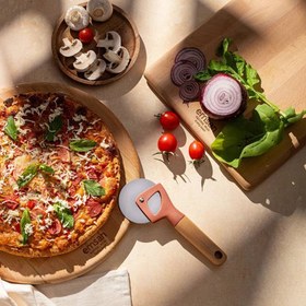 تصویر برش دهنده پیتزا امسان مدل روستیک 