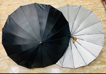 تصویر چتر بزرگسال دسته چوبی ۱۶ فنر 