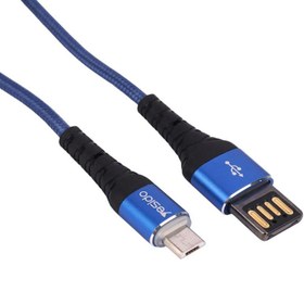 تصویر کابل میکرو یو اس بی Yesido CA35 2.4A 1.2m Yesido CA35 2.4A 1.2m microUSB cable