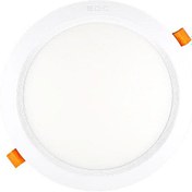 تصویر پنل سقفی دیپ گرد AC ماژول 16 وات سفید طبیعی ای دی سی circular AC module deep ceiling panel 16 W Natural white EDC