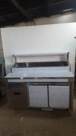 تصویر تاپینگ پیتزا سایز ۱۵۰ 