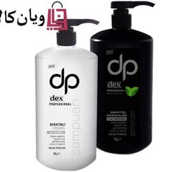 تصویر شامپو کراتینه دکس پمپی کراتین دار مدل dex professional حجم 800 میلی لیتر dex professional keratin shampoo 1000ml