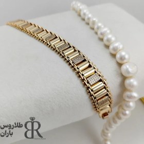 تصویر دستبند ژوپینگ جلفا جواهر 