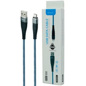 تصویر کابل میکرو یو اس بی فست شارژ Verity CB3135-A 1m Verity CB3135G-A 1m MicroUSB Cable