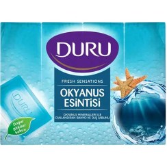 تصویر صابون دورو اقیانوس برای بدن بسته 4 عددی وزن 600 گرم 