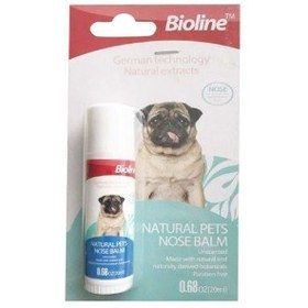 تصویر بالم نرم کننده بینی حیوانات خانگی بایولاین Bioline Natural Pet Nose Balm