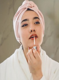 تصویر کلاه هندی نخی 