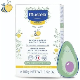 تصویر صابون حاوی کلد کرم موستلا Mustela صابون 100 گرمی ماستلا COLD CREAM