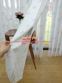 تصویر پرده ورتیلاین DK طرح سفید ساده کد 001 ا Brillant Dikey Drope Curtain Simple Brillant Dikey Drope Curtain Simple