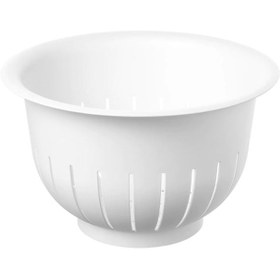 تصویر آبکش سفید ایکیا مدل IKEA VISPAD ا IKEA VISPAD mixing bowl white IKEA VISPAD mixing bowl white