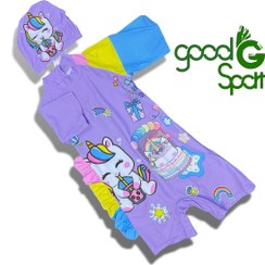 تصویر مایو تنپوش دخترانه یونیکورن 