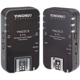 تصویر رادیو تریگر یانگنو Yongnuo YN-622C II E-TTL Wireless Flash Transceiver for Canon 