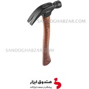 تصویر چکش دو شاخ میخ کش دسته بلند ۲۵۰ گرمی توسن مدل 251TCH 