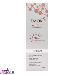 تصویر کرم ضد آفتاب ضد لک امونی Emoni Brilliant Sunscreen Cream