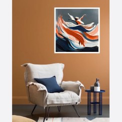 تصویر رقص باله(تابلو برجسته) 