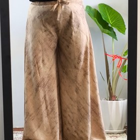 تصویر شلوار نخی فول بگ 