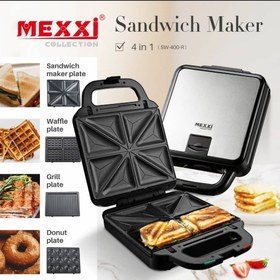 تصویر اسنک ساز ۴ کاره مدل مکسی Sandwich maker 4 in 1 mexxi