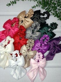 تصویر کش پاپیون پارچه ای 