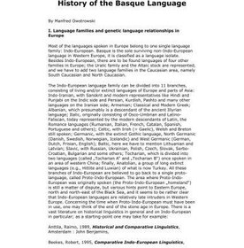تصویر دانلود کتاب History of the Basque Language کتاب انگلیسی تاریخچه زبان باسک