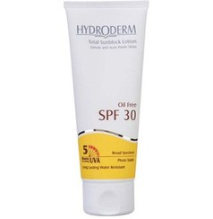 تصویر لوسیون ضد آفتاب هیدرودرم SPF30 مناسب پوست چرب حجم ۷۵ میلی لیتر 