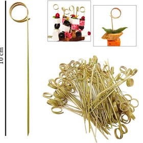 تصویر خلال بامبو فینگرفود طرح پیچ ۵۰ عددی 