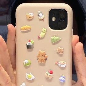 تصویر استیکر پفکی شبرنگ 