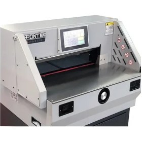 تصویر دستگاه برش برقی کاغذ AX مدل E460T AX E460T Electric paper guillotine