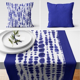 تصویر ست کوسن و رانر کد S143 پتینه