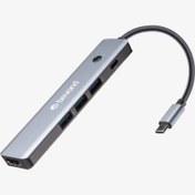 تصویر هاب BA-414 5-in-1 Type-C USB3.0/HDMI/PD بیاند Beyond BA-414 5-in-1 Type-C USB3.0/HDMI/PD HUB