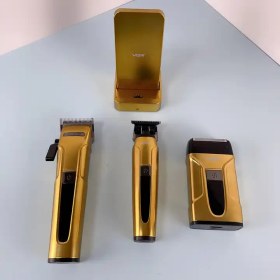 تصویر ست سه قلو ماشین اصلاح وی جی آر VGR V-694 VGR V-694 Grooming Kit