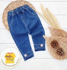 تصویر شلوار جین دخترانه بچگانه 226 - سایز Children's jeans for girls