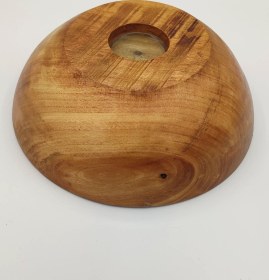 تصویر کاسه چوبی چوب آزاد 