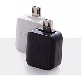 تصویر مبدل OTG درگاه USB به کانکتور میکرو یو اس بی اصلی سامسونگ 