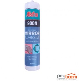 تصویر چسب سیلیکون خنثی ویژه آینه آکفیکس AKFIX 900N Neutral silicone glue for Akfix mirror AKFIX 900N