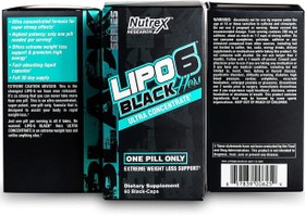 تصویر چربی سوز زنانه لیپو6 هرز ا Nutrex LIPO-6 BLACK HERS Nutrex LIPO-6 BLACK HERS