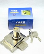 تصویر قفل کمدی دو پله اولکس 