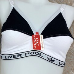 تصویر سوتین ورزشی جنس نخ اسپرت بدون فنر کشدارسایز85 