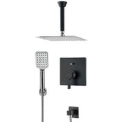 تصویر دوش توکار kwc مدل اوا تیپ 3 مشکی 